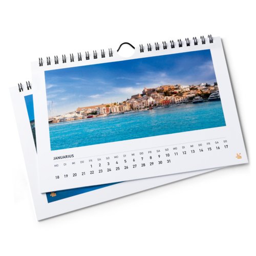 Wire-o Wall Calendars, A6, 4/4 colours 1