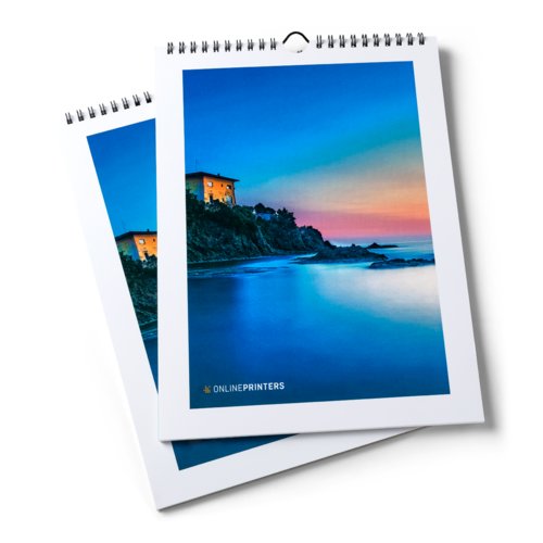 Wire-o Wall Calendars, A3 Half, 4/0 colours 1