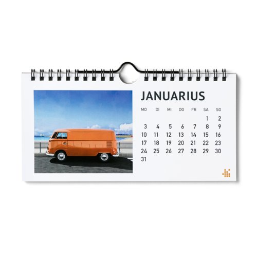 Wire-o Wall Calendars, DL, 4/4 colours 3