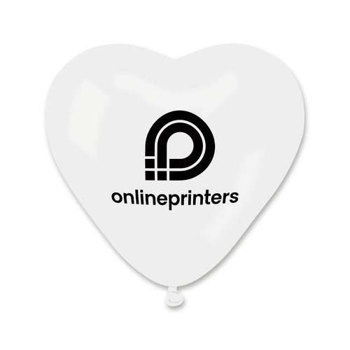 Heart balloons, printed on both sides, ø 30 cm 1