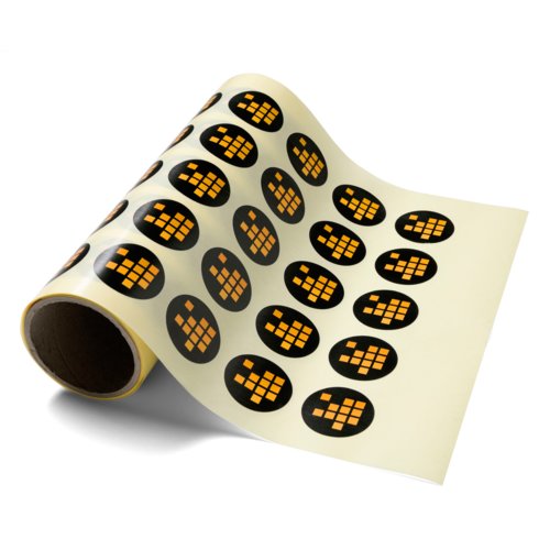 Self-adhesive labels, Oval, 9.5 x 14.5 cm 1