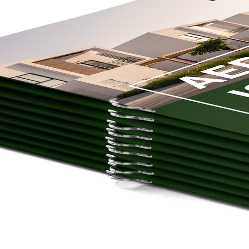 Brochures, saddle-stitched, Free format selection 4