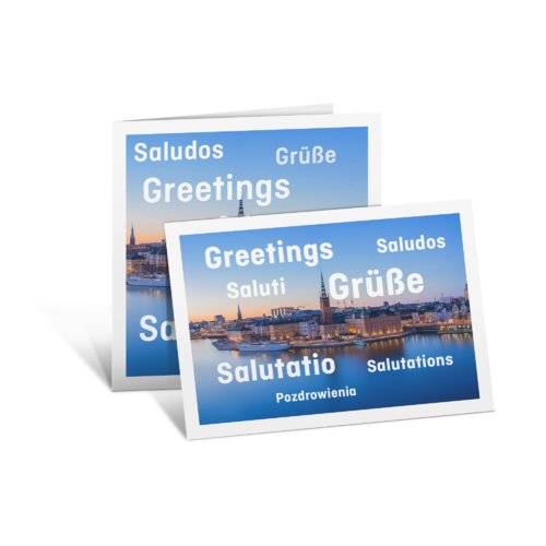 Greeting cards, A6-Square 1