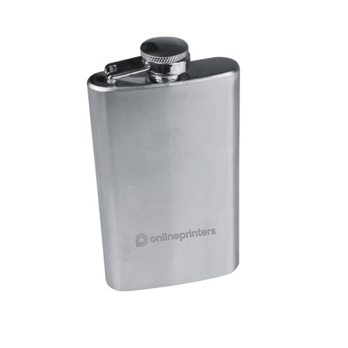 Stainless steel hip flask Fresno 1