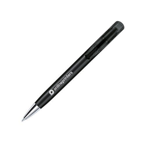 senator® Challenger Clear press button pen with metal tip 3