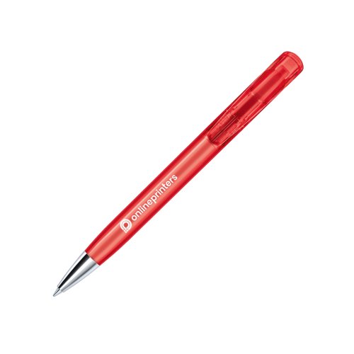 senator® Challenger Clear press button pen with metal tip 5