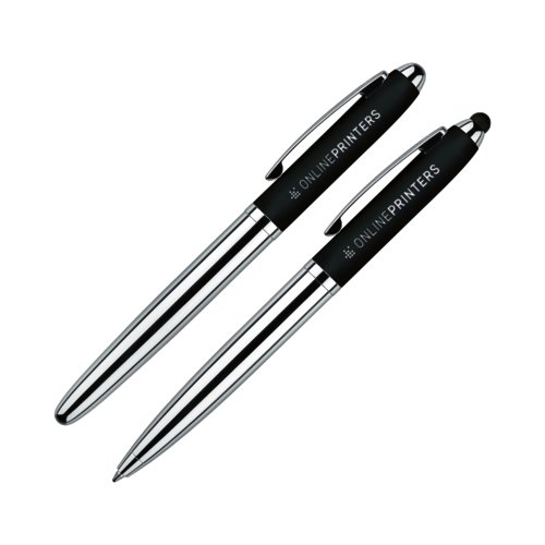 senator® Nautic Soft Touch set of ball pen and rollerball pen in a case 2