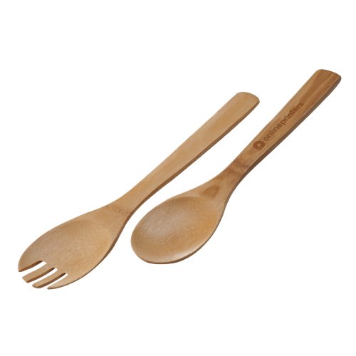 Bamboo salad servers Capua 1