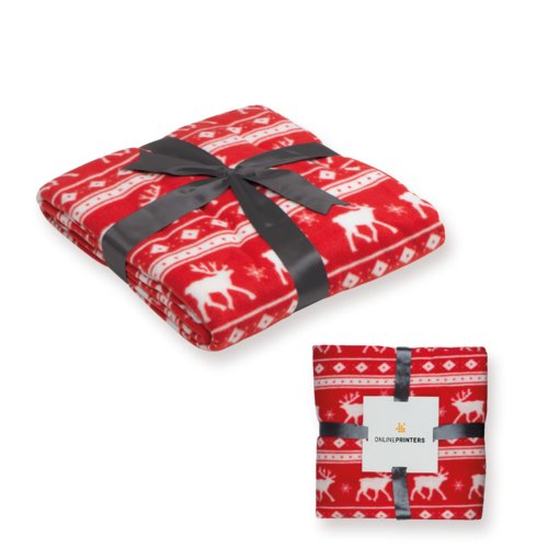 Christmas fleece blanket 1