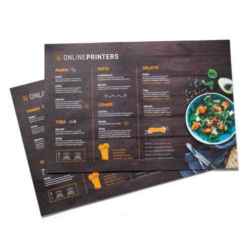 Placemats, A3, printed on one side 1
