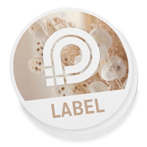 Product tags, 9.5 cm diameter, round 2