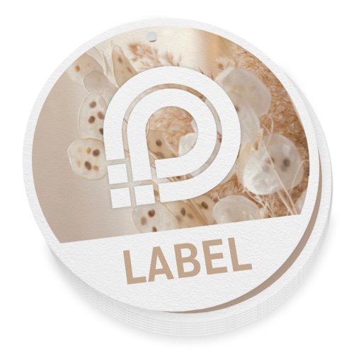 Product tags, 9.5 cm diameter, round 2