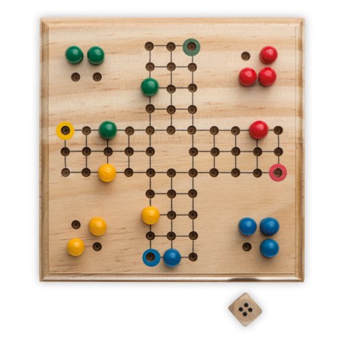 Wooden LUDO game Hakkâri 3