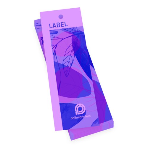 Product tags with special-effect colours, A6 Halfs 20