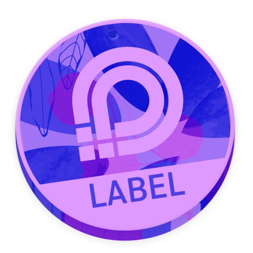 Product tags with special-effect colours, Ø 14.8 cm, rounds 20
