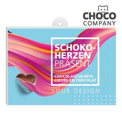 Gubor Herzenssache chocolate heart gift 1