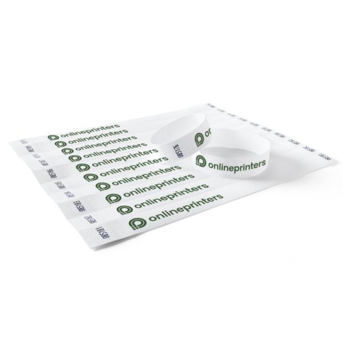 Tyvek® security wristbands, 4/0 1