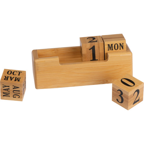 Everlasting bamboo desk calendar Cimahi 2