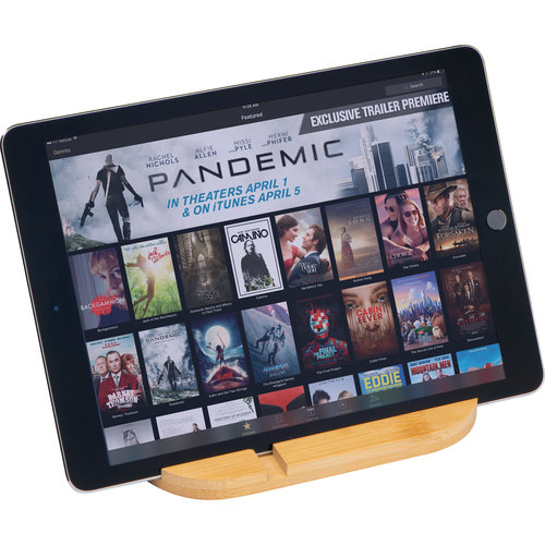 Bamboo tablet and smartphone holder Pekalongan 3