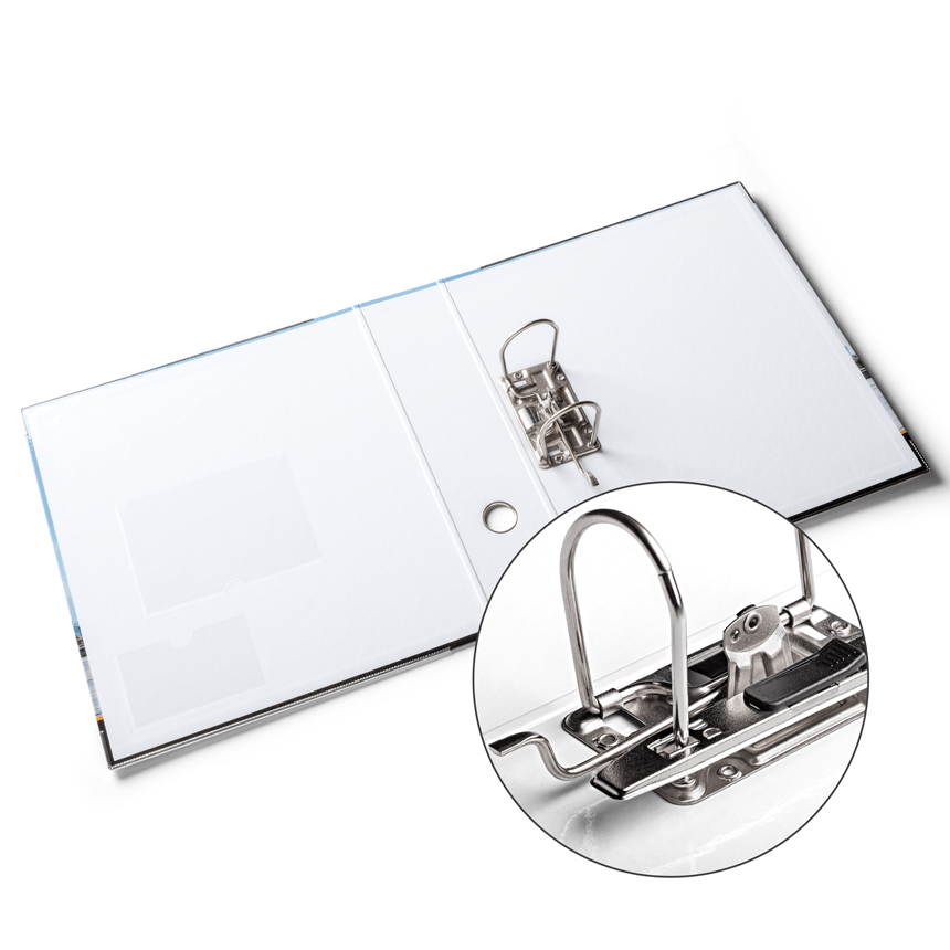 Image Ring binders with lever mechanism