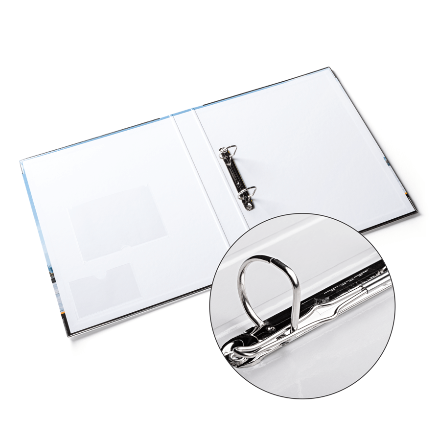 Image Ring folders with O-ring mechanism