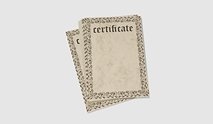 certificates printing free uk delivery onlineprinters make a certificate online and print