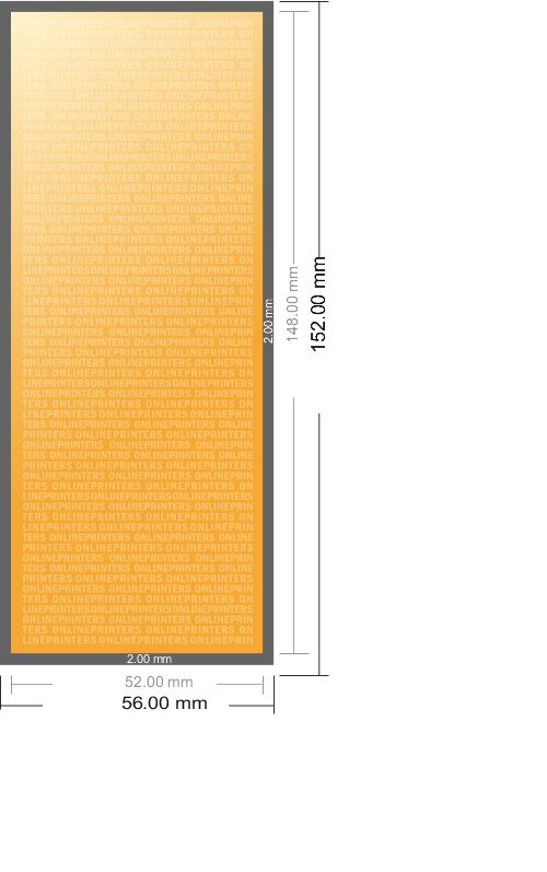 Bookmark 52x148mm Printing Free UK Delivery Onlineprinters