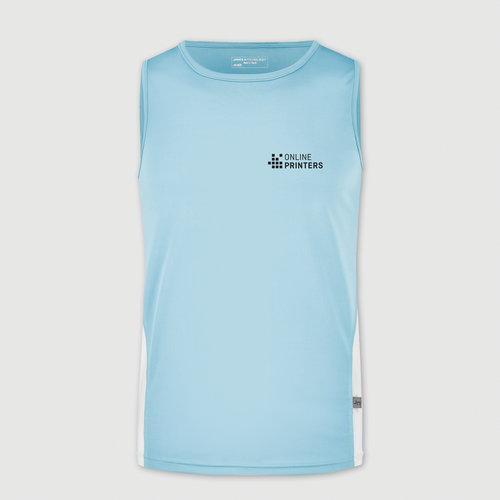 light blue / white