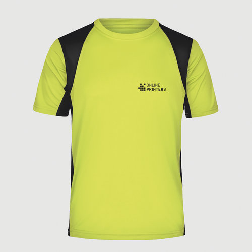 neon yellow / black