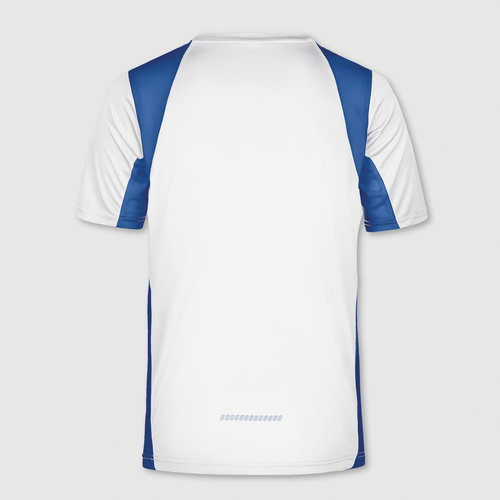 white / royal blue