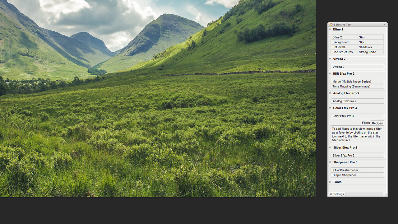 merging multiple images hdr efex pro