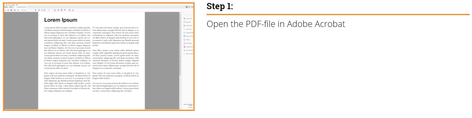 Open the PDF-file in Adobe Acrobat