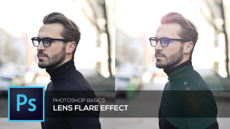 Creating a lens flare effect – Photoshop basics tutorial