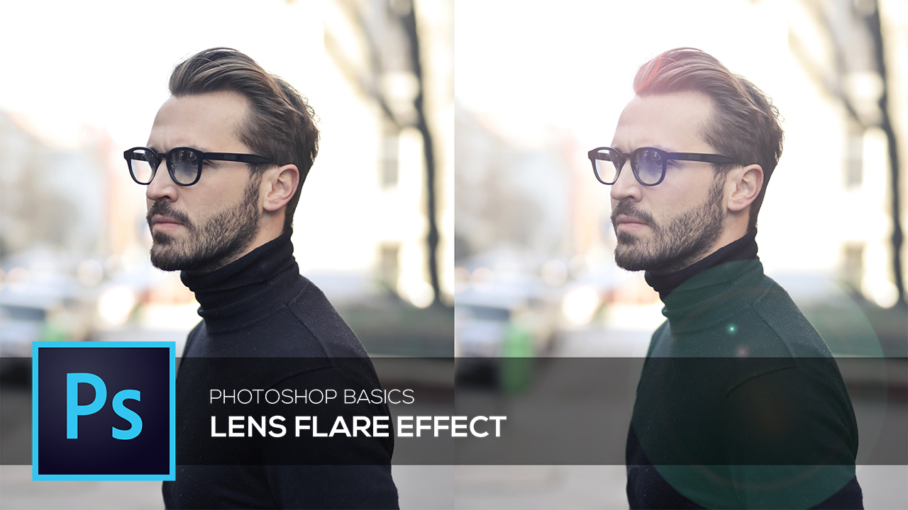 Creating a lens flare in Photoshop