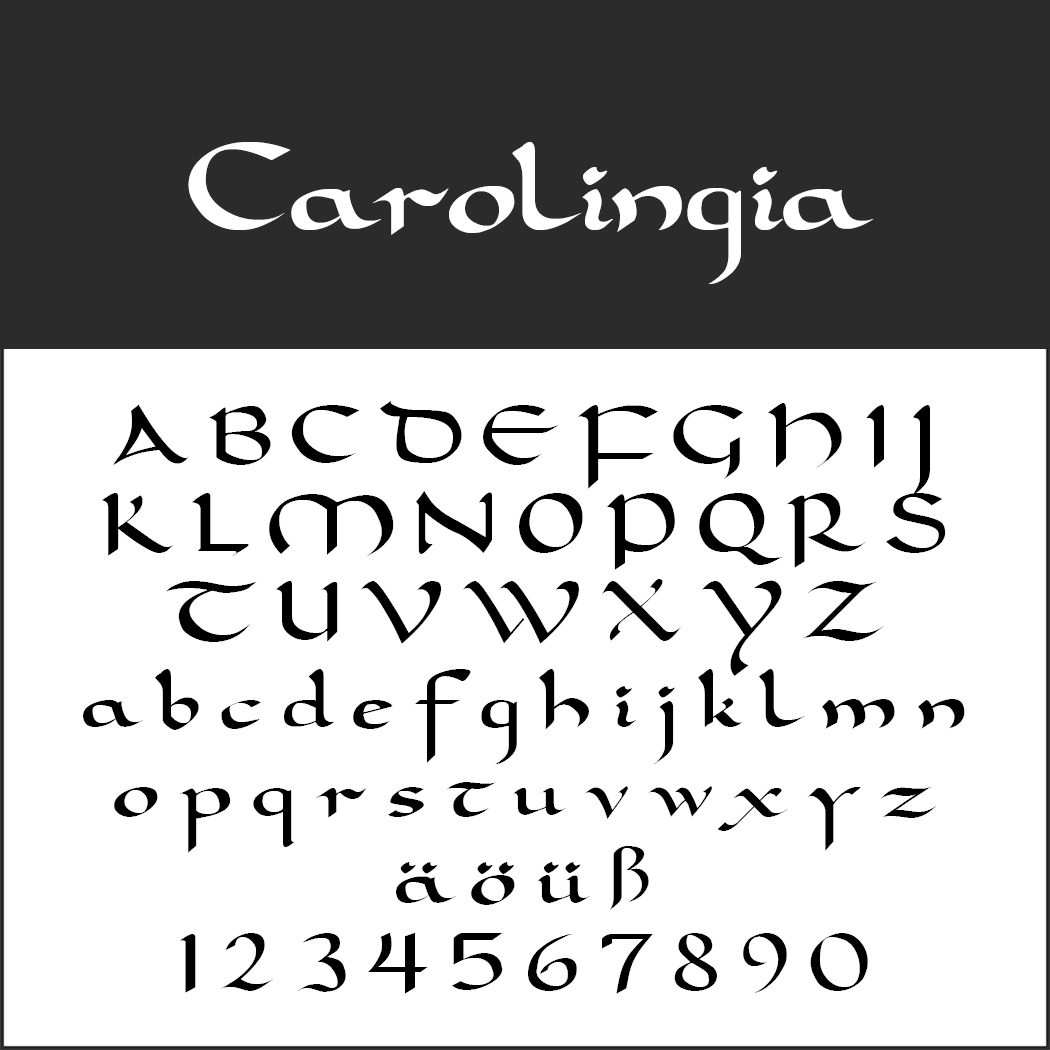 Old font Carolingia
