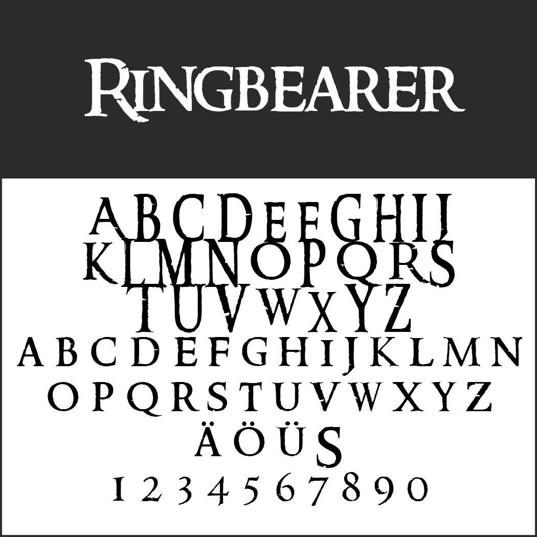 Kamel bag Efterligning Lord of the rings fonts: Free download of Elvish typefaces